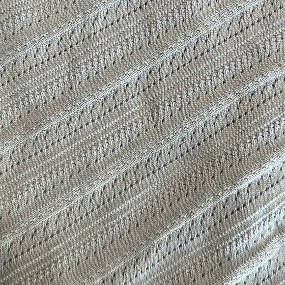 Banana Republic Light Gray Knit Top small - Picture 6 of 6
